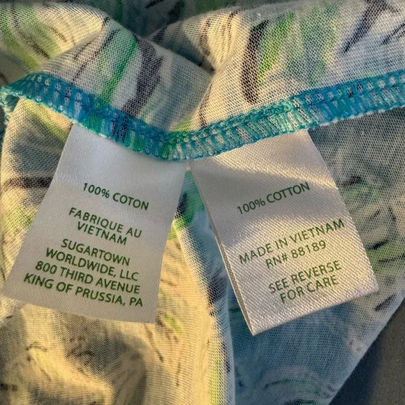 Lilly Pulitzer Loran Swing Dress. Turquoise Oasis. Size XL. - Picture 9 of 11